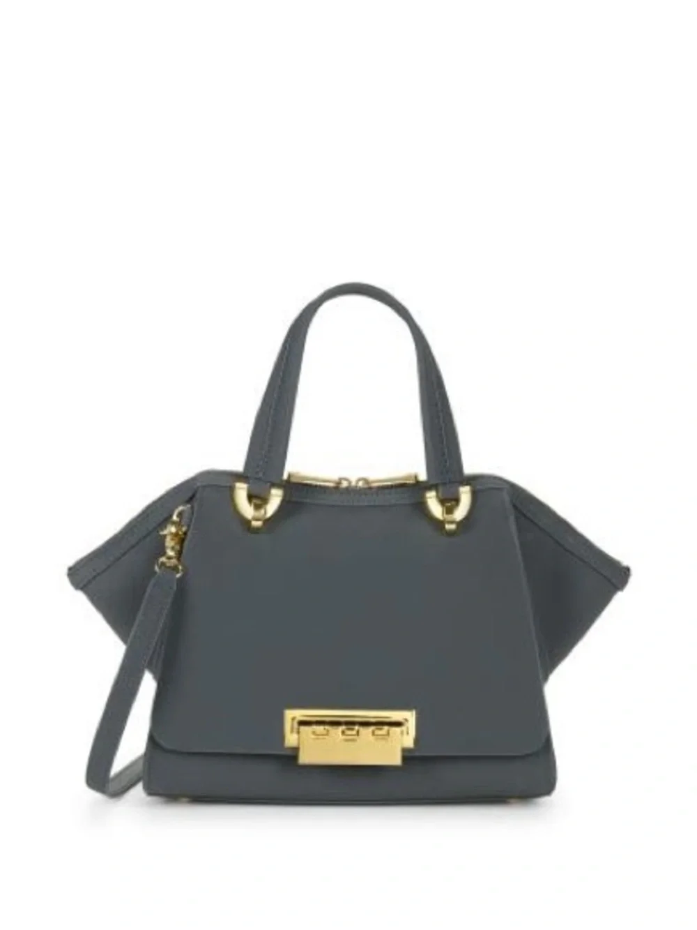 Zac Posen Eartha Top Zip Leather Satchel